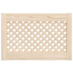 Casa si Gradina - Mobilier - Dulapuri si sifoniere - Dulapuri - Usi de dulap cu zabrele 2 buc. 59,5x39,5 cm, lemn masiv de pin - Infinity.ro