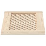 Casa si Gradina - Mobilier - Dulapuri si sifoniere - Dulapuri - Usi de dulap cu zabrele 2 buc. 59,5x39,5 cm, lemn masiv de pin - Infinity.ro