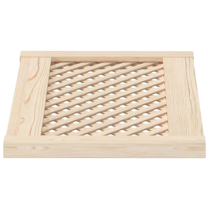 Casa si Gradina - Mobilier - Dulapuri si sifoniere - Dulapuri - Usi de dulap cu zabrele 2 buc. 59,5x39,5 cm, lemn masiv de pin - Infinity.ro