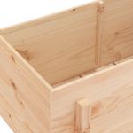 Casa si Gradina - Gradinarit si plante - Plante si ghivece - Ghivece si suporturi - Strat inaltat de gradina, 101x50x57 cm, lemn masiv de pin - Infinity.ro