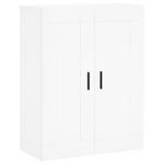 Casa si Gradina - Mobilier - Comode si corpuri - Comode - Dulapuri montate pe perete, 2 buc, alb, lemn prelucrat - Infinity.ro