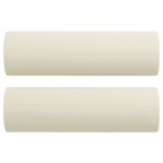 Casa si Gradina - Mobilier - Canapele si coltare - Canapele - Canapea cu 3 locuri cu pernute, crem, 180 cm, catifea - Infinity.ro