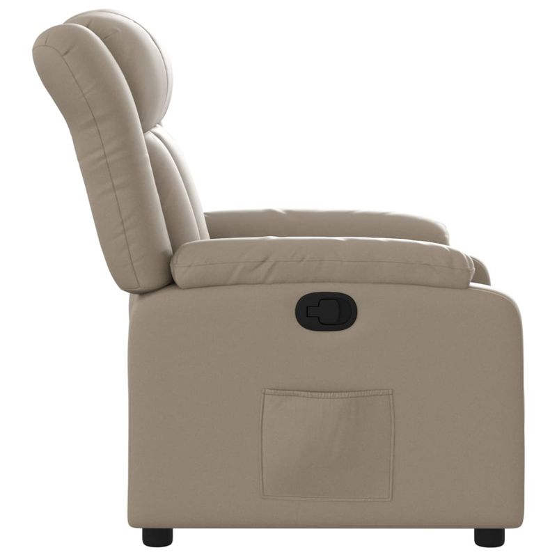 Casa si Gradina - Mobilier - Scaune si fotolii - Fotolii - Fotoliu rabatabil, cappuccino, piele ecologica - Infinity.ro