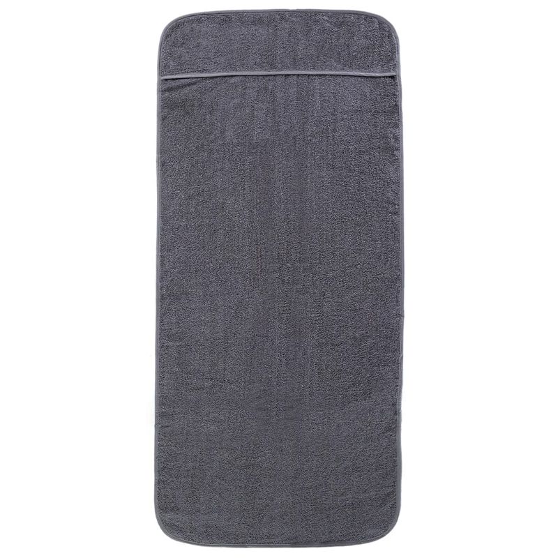 Casa si Gradina - Textile si covoare - Textile baie - Prosoape - Prosoape de plaja, 6 buc., antracit, 60x135 cm, textil 400 GSM - Infinity.ro