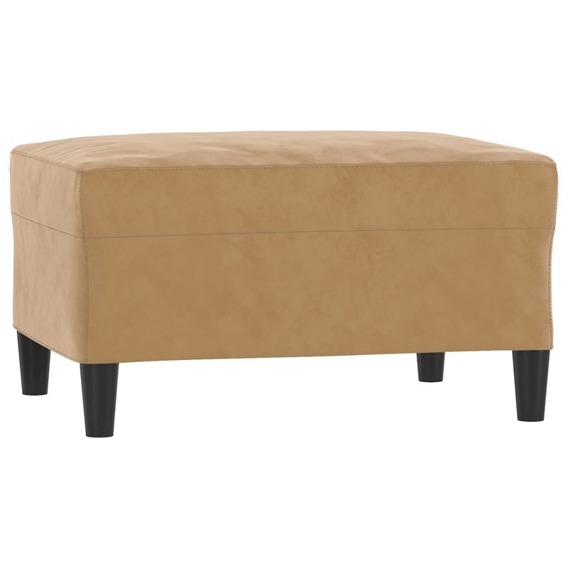 Casa si Gradina - Mobilier - Seturi de mobilier - Seturi living - Set de canapele cu perne, 4 piese, maro, catifea - Infinity.ro