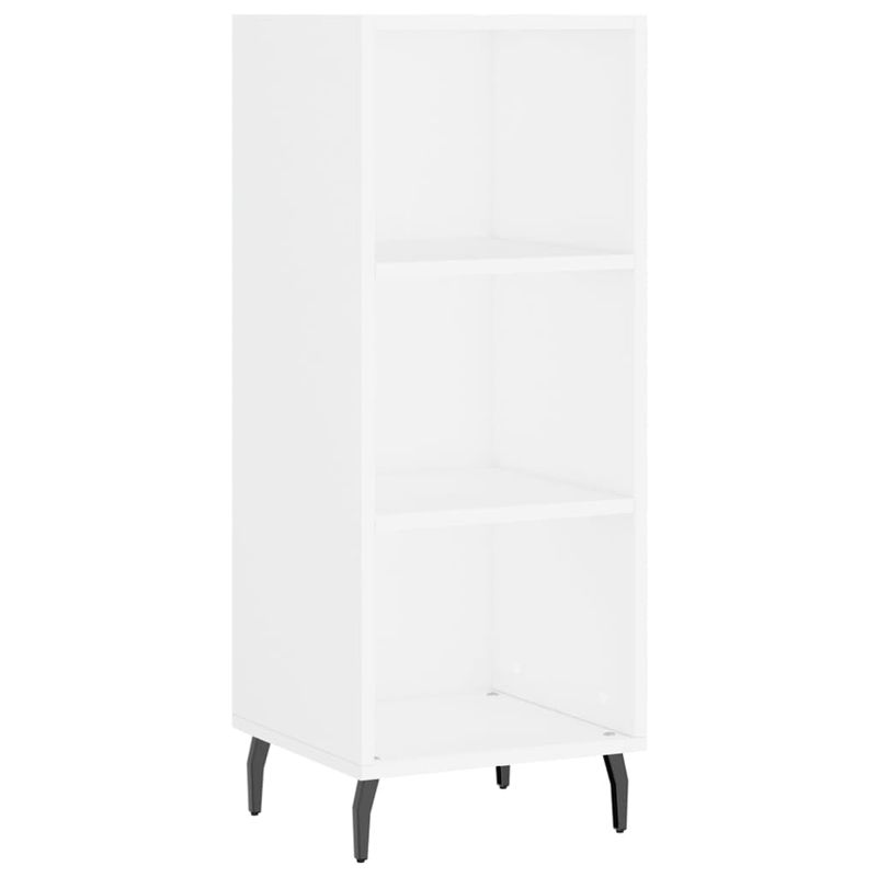 Casa si Gradina - Mobilier - Comode si corpuri - Comode - Dulap inalt, alb, 34,5x34x180 cm, lemn prelucrat - Infinity.ro