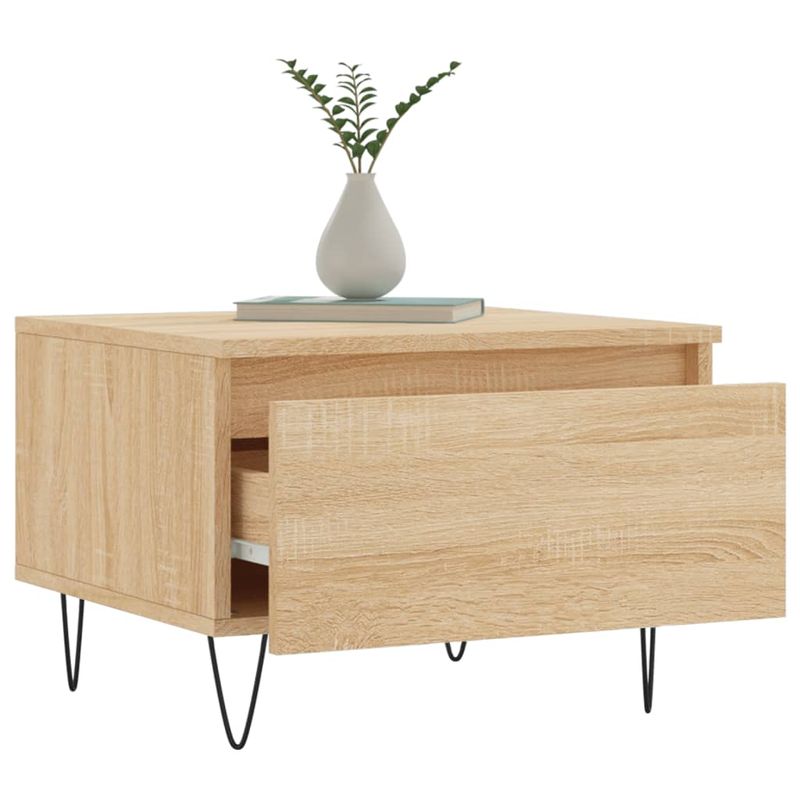 Casa si Gradina - Mobilier - Mese si birouri - Masute de cafea - Masute de cafea 2 buc. stejar sonoma 50x46x35 cm lemn compozit - Infinity.ro