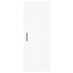 Casa si Gradina - Mobilier - Comode si corpuri - Comode - Dulap inalt, alb, 34,5x34x180 cm, lemn prelucrat - Infinity.ro