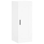 Casa si Gradina - Mobilier - Comode si corpuri - Comode - Dulap inalt, alb, 34,5x34x180 cm, lemn prelucrat - Infinity.ro