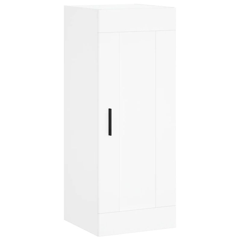 Casa si Gradina - Mobilier - Comode si corpuri - Comode - Dulap inalt, alb, 34,5x34x180 cm, lemn prelucrat - Infinity.ro