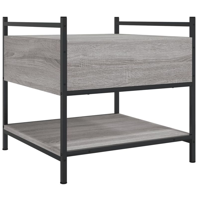 Casa si Gradina - Mobilier - Mese si birouri - Masute de cafea - Masuta de cafea, gri sonoma, 50x50x50 cm, lemn compozit - Infinity.ro