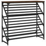 Casa si Gradina - Mobilier - Organizare si depozitare - Organizator incaltaminte - Pantofar, stejar maro, 90x30x85 cm, lemn prelucrat - Infinity.ro