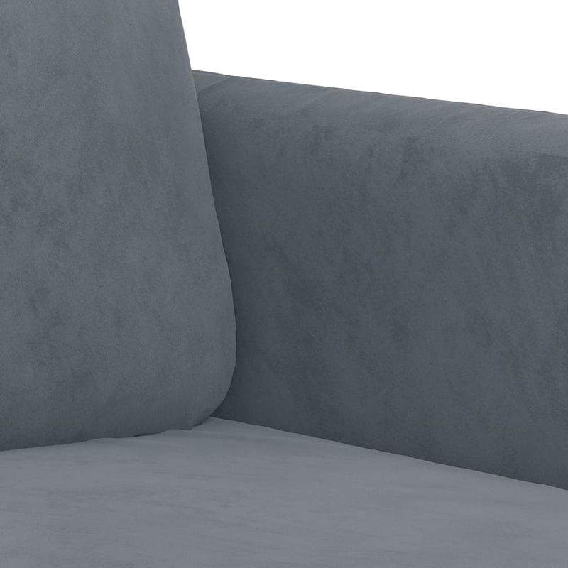 Casa si Gradina - Mobilier - Scaune si fotolii - Fotolii - Fotoliu canapea, gri inchis, 60 cm, catifea - Infinity.ro
