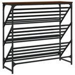 Casa si Gradina - Mobilier - Organizare si depozitare - Organizator incaltaminte - Pantofar, stejar maro, 90x30x85 cm, lemn prelucrat - Infinity.ro