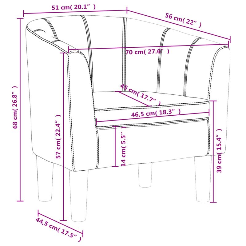 Casa si Gradina - Mobilier - Scaune si fotolii - Fotolii - Fotoliu tip cuva, alb, piele ecologica - Infinity.ro