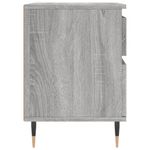 Casa si Gradina - Mobilier - Comode si corpuri - Noptiere - Noptiera, gri sonoma, 40x35x50 cm, lemn compozit - Infinity.ro