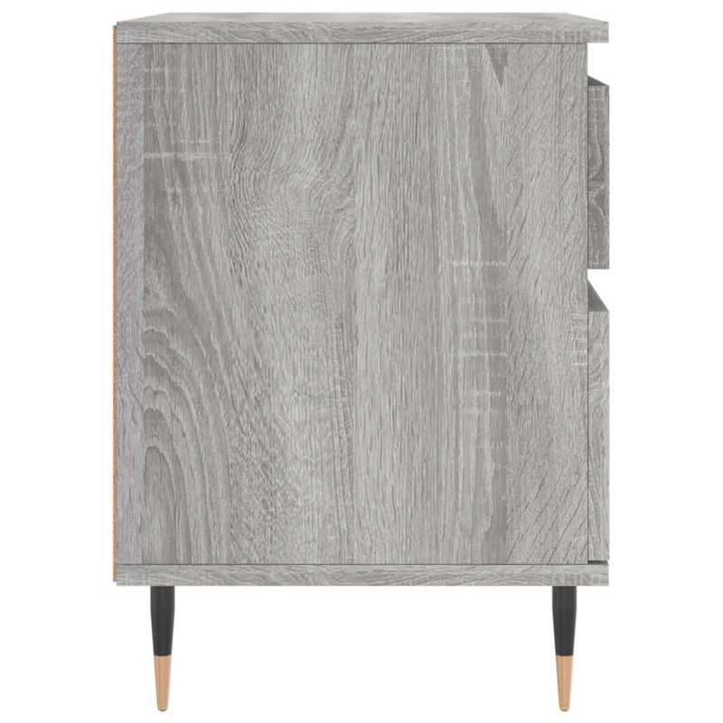 Casa si Gradina - Mobilier - Comode si corpuri - Noptiere - Noptiera, gri sonoma, 40x35x50 cm, lemn compozit - Infinity.ro