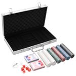Sport si Outdoor - Alte sporturi - Seturi poker - Set de jetoane de poker 300 buc. 4 g - Infinity.ro