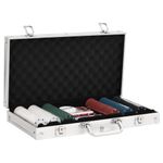 Sport si Outdoor - Alte sporturi - Seturi poker - Set de jetoane de poker 300 buc. 4 g - Infinity.ro