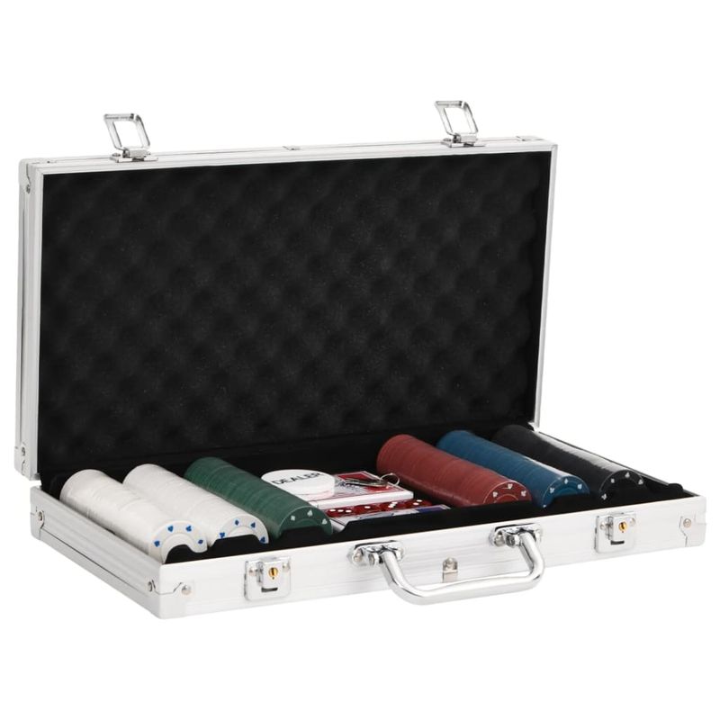 Sport si Outdoor - Alte sporturi - Seturi poker - Set de jetoane de poker 300 buc. 4 g - Infinity.ro