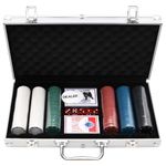 Sport si Outdoor - Alte sporturi - Seturi poker - Set de jetoane de poker 300 buc. 4 g - Infinity.ro