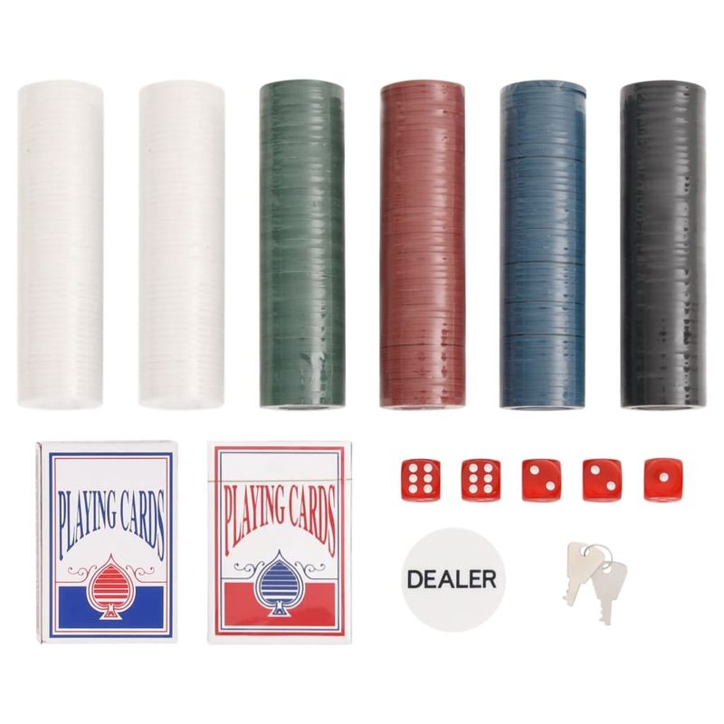 Sport si Outdoor - Alte sporturi - Seturi poker - Set de jetoane de poker 300 buc. 4 g - Infinity.ro