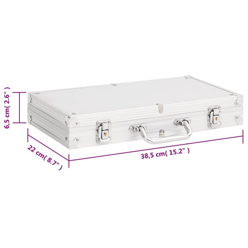 Sport si Outdoor - Alte sporturi - Seturi poker - Set de jetoane de poker 300 buc. 4 g - Infinity.ro