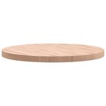 Casa si Gradina - Mobilier - Feronerie si accesorii mobila - Blat de masa rotund, diametru 70x4 cm, lemn masiv de fag, maro deschis - Infinity.ro