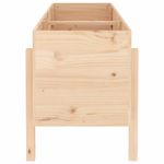 Casa si Gradina - Gradinarit si plante - Plante si ghivece - Ghivece si suporturi - Strat inaltat de gradina, 160x50x57 cm, lemn masiv de pin - Infinity.ro