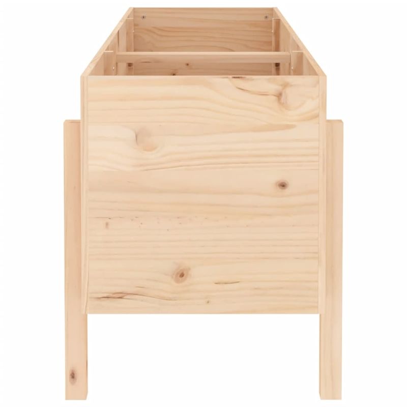 Casa si Gradina - Gradinarit si plante - Plante si ghivece - Ghivece si suporturi - Strat inaltat de gradina, 160x50x57 cm, lemn masiv de pin - Infinity.ro