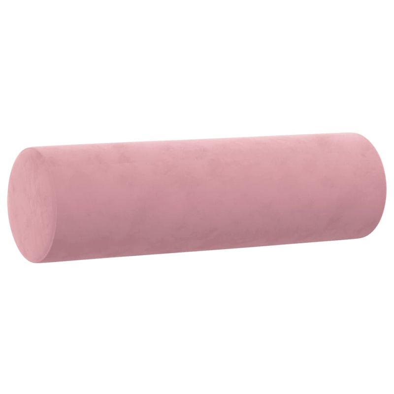 Casa si Gradina - Mobilier - Canapele si coltare - Canapele - Canapea cu 2 locuri cu pernute, roz, 140 cm, catifea - Infinity.ro