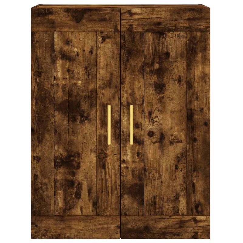 Casa si Gradina - Mobilier - Comode si corpuri - Comode - Dulapuri de perete, 2 buc., stejar afumat, lemn prelucrat - Infinity.ro
