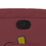 Ingrijire personala si Cosmetice - Sanatate si wellness - Articole wellness - Fotolii de masaj - Fotoliu de masaj rabatabil vertical, rosu vin, piele ecologica - Infinity.ro