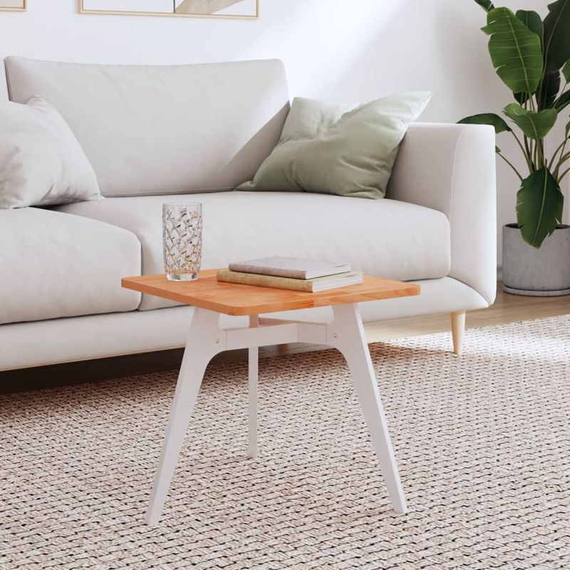 Casa si Gradina - Mobilier - Feronerie si accesorii mobila - Blat de masa patrat, 40x40x1,5 cm, lemn masiv de fag, maro - Infinity.ro