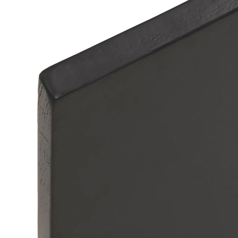 Casa si Gradina - Mobilier - Biblioteci si rafturi - Rafturi - Raft de perete maro inchis 40x30x2 cm lemn masiv stejar tratat - Infinity.ro