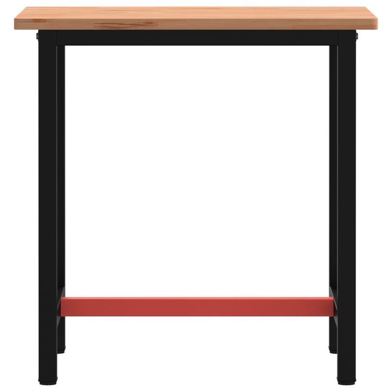 Casa si Gradina - Constructii - Scule de mana si unelte - Mese si bancuri de lucru - Banc de lucru 80x55x81,5 cm, lemn masiv de fag si metal - Infinity.ro