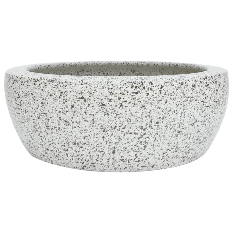 Casa si Gradina - Sanitare - Lavoar baie si accesorii - Lavoare si piedestale - Lavoar de blat, rotund, Φ41x14 cm, ceramica - Infinity.ro