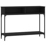 Casa si Gradina - Mobilier - Comode si corpuri - Console - Masuta consola, negru, 100x30,5x75 cm, lemn compozit - Infinity.ro