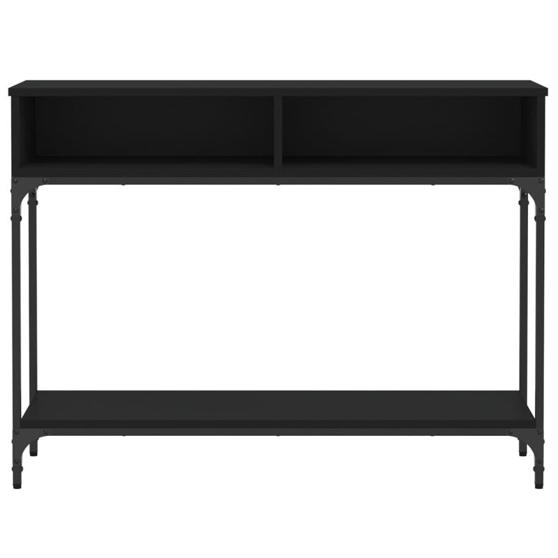 Casa si Gradina - Mobilier - Comode si corpuri - Console - Masuta consola, negru, 100x30,5x75 cm, lemn compozit - Infinity.ro