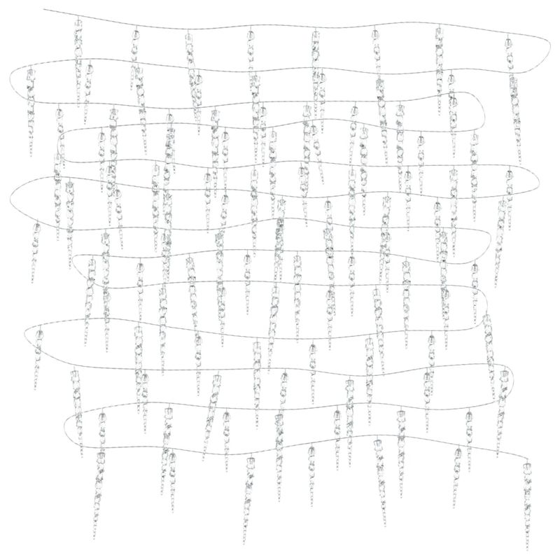 Casa si Gradina - Decoratiuni - Decoratiuni de sezon - Luminite de Craciun turturi 200 LED-uri alb rece 20 m PVC acril - Infinity.ro