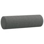 Casa si Gradina - Mobilier - Canapele si coltare - Canapele - Canapea cu 2 locuri cu pernute, gri inchis, 120 cm, textil - Infinity.ro