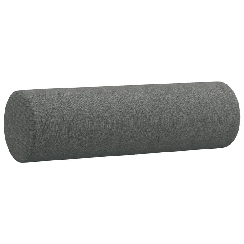 Casa si Gradina - Mobilier - Canapele si coltare - Canapele - Canapea cu 2 locuri cu pernute, gri inchis, 120 cm, textil - Infinity.ro