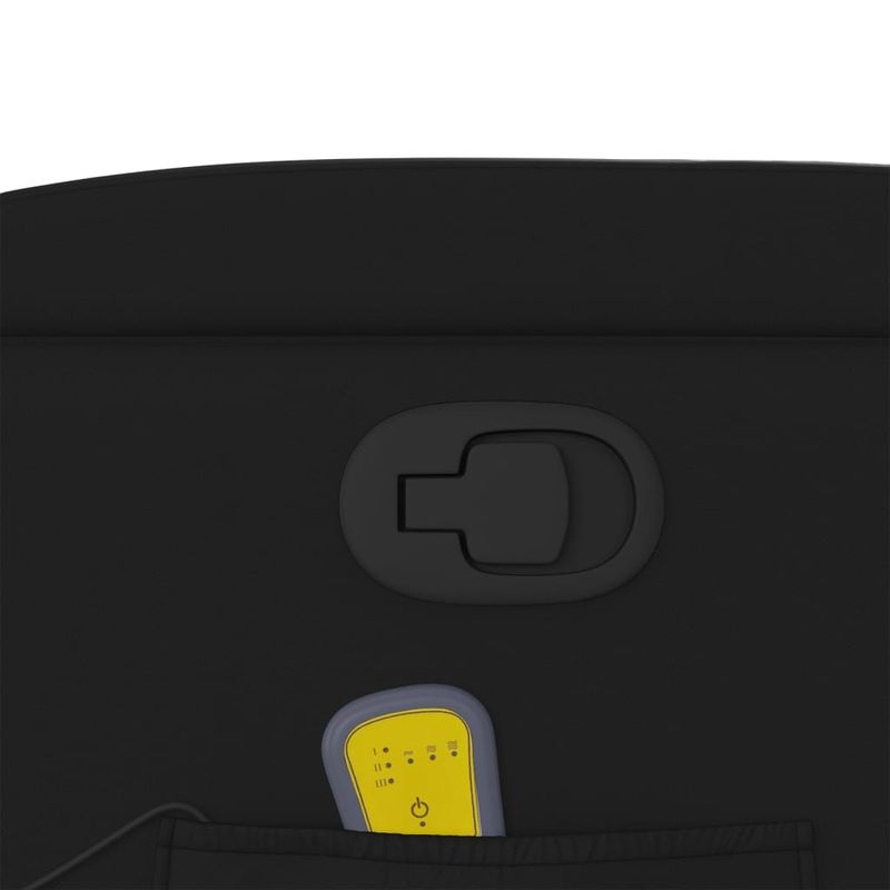 Ingrijire personala si Cosmetice - Sanatate si wellness - Articole wellness - Fotolii de masaj - Fotoliu de masaj rabatabil cu ridicare negru piele ecologica - Infinity.ro