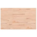Casa si Gradina - Mobilier - Mobilier baie - Blaturi baie - Blat de baie, 100x60x2,5 cm, lemn masiv de fag, natural - Infinity.ro