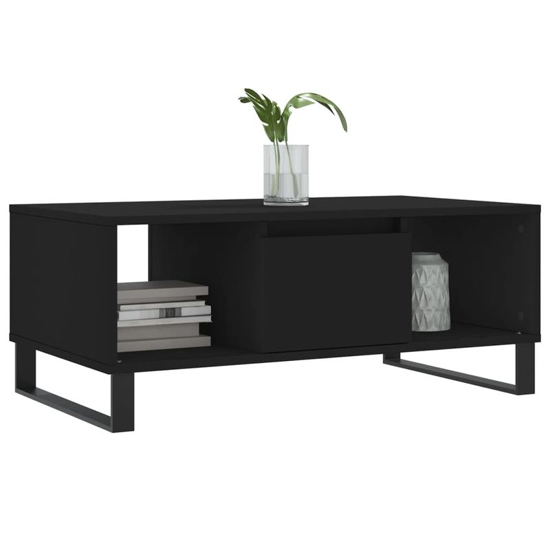 Casa si Gradina - Mobilier - Mese si birouri - Masute de cafea - Masuta de cafea, negru, 90x50x36,5 cm, lemn compozit - Infinity.ro