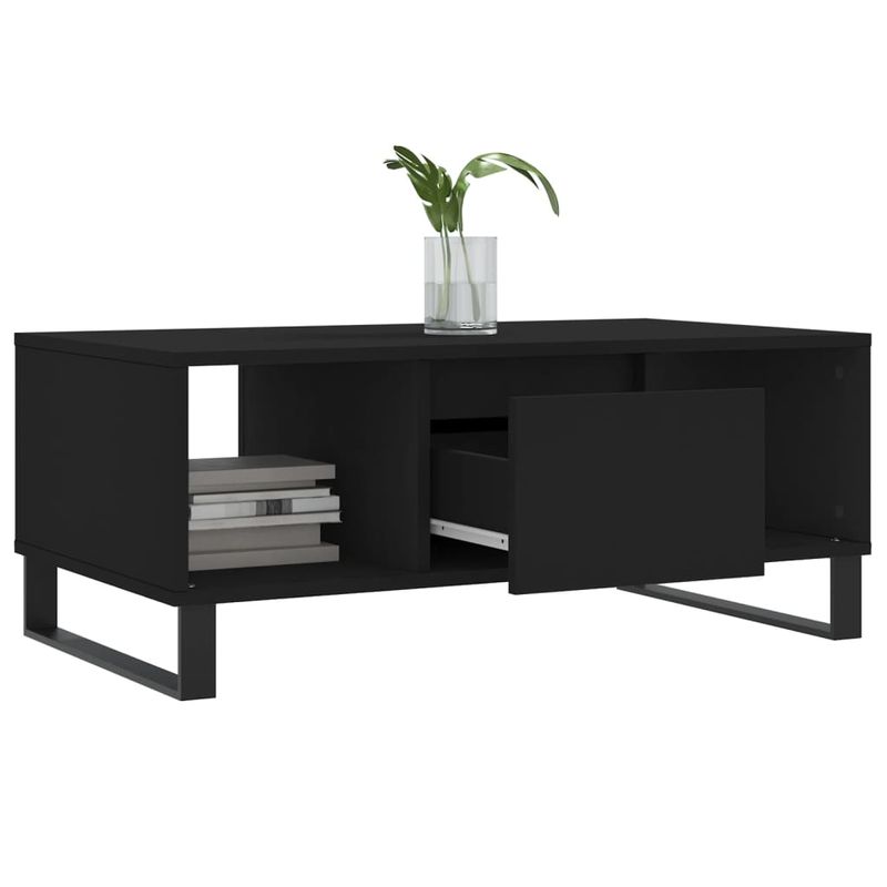 Casa si Gradina - Mobilier - Mese si birouri - Masute de cafea - Masuta de cafea, negru, 90x50x36,5 cm, lemn compozit - Infinity.ro