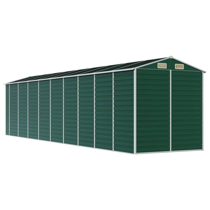 Casa si Gradina - Gradina si terasa - Casute de gradina - Sopron de gradina, verde, 191x810x198 cm, otel zincat - Infinity.ro