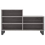 Casa si Gradina - Mobilier - Organizare si depozitare - Organizator incaltaminte - Pantofar, gri sonoma, 102x36x60 cm, lemn prelucrat - Infinity.ro