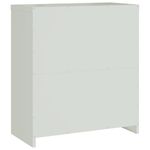 Casa si Gradina - Constructii - Depozitare, transport si protectie - Rafturi, fisete si vestiare - Fiset, gri deschis, 79x40x90 cm, otel - Infinity.ro