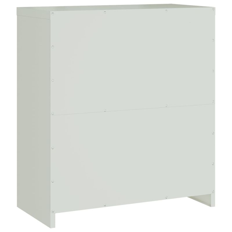 Casa si Gradina - Constructii - Depozitare, transport si protectie - Rafturi, fisete si vestiare - Fiset, gri deschis, 79x40x90 cm, otel - Infinity.ro